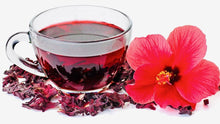 Load image into Gallery viewer, Flor De Jamaica Hibiscus Flowers Bulk Tea Tox 1 Lb free tea bag