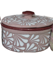 Load image into Gallery viewer, Talavera Authentic Mexican Tortillero Tortilla Warmer W/Lid Handmade Handpainted Barro 1 Pc