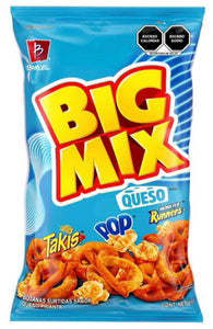 Barcel Big Mix Queso papas botanas snacks Mexican Chips 80g Pack of 5