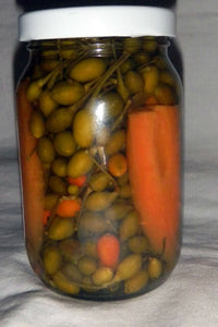 2 X San Pedro Chile Piquin Del Monte En Escabeche Hot & Spicy Pepper 2 Bottles