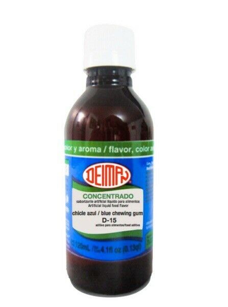 chicle azul blue gum DEIMAN SABOR FLAVOR COLOR AROM artificial CONCENTRATE 4.1oz