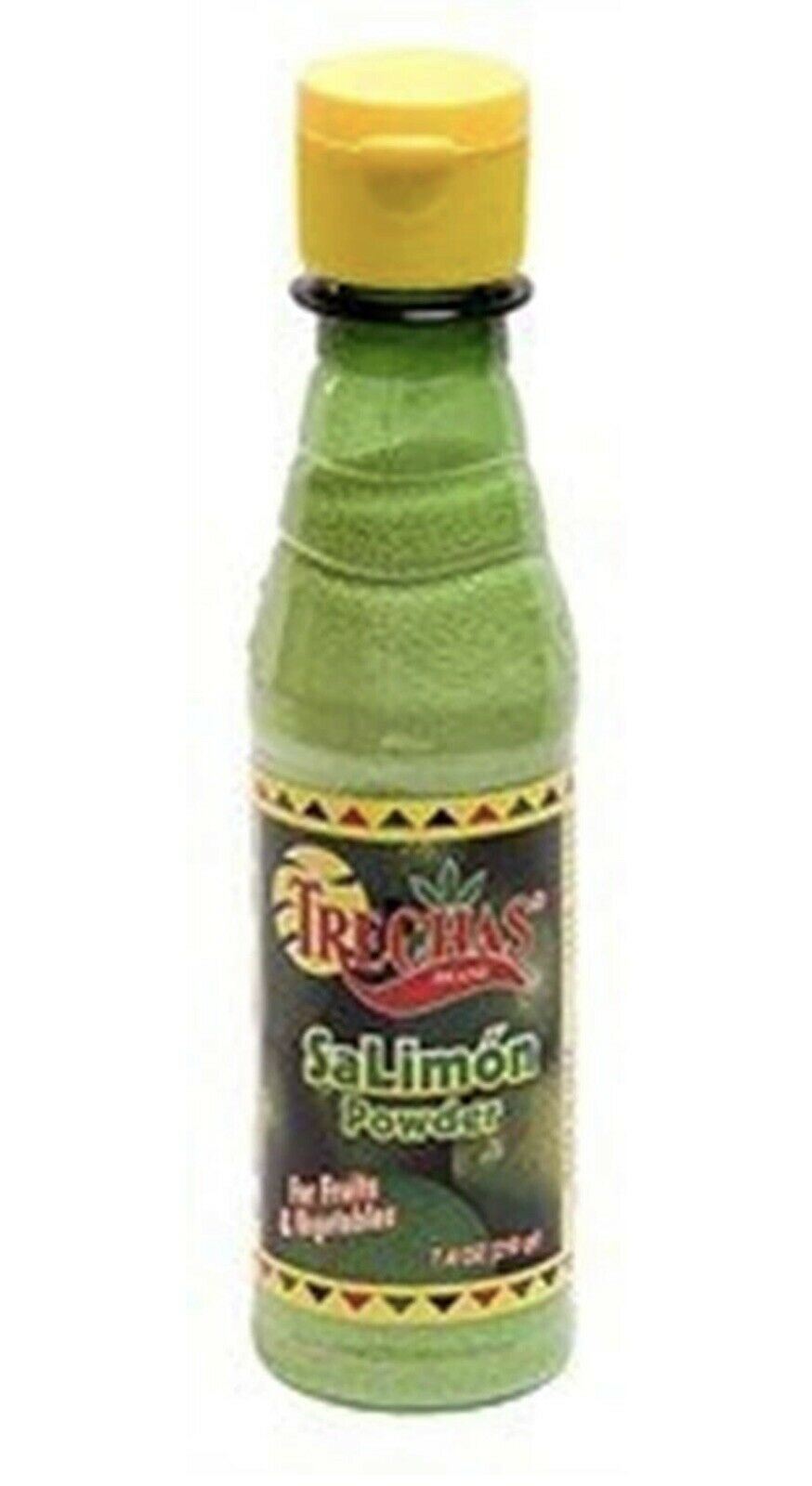 3 X trechas salimon powder Polvo Mexican Powder 7.4oz (210g) fruits veggies beer