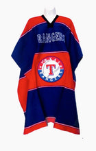 Load image into Gallery viewer, Texas Rangers Unisex Adult One Size Zarape Serape Poncho NWOT