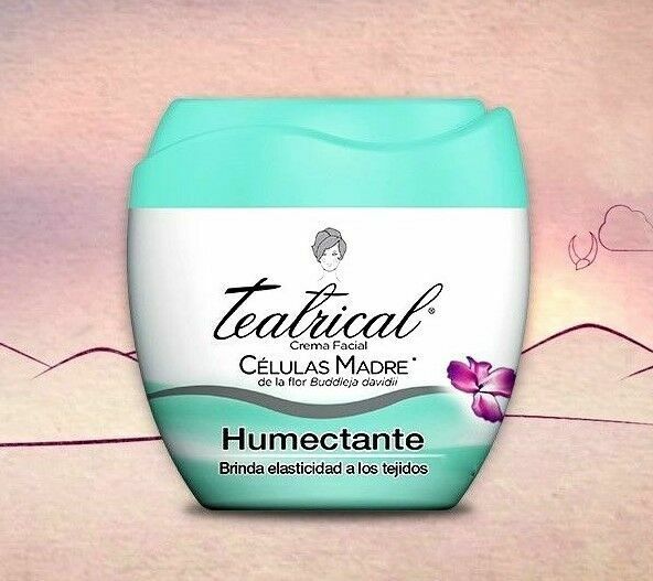 2 X TEATRICAL celulas madre crema facial humectante Mother Cells Hydrating 200g