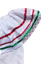 Load image into Gallery viewer, Girls &amp; Toddlers Tri-Color Suit Set For Mexico Folklorico 5 De Mayo Fiesta NWOT