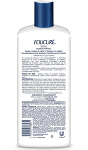 2 X folicure extra shampoo control caida biotina crecimiento 700ml each