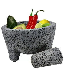 Molcajete Moderno mortar & Pestle For Salsas & Spices From Mexico Handmade New