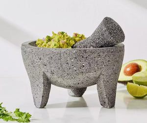 Molcajete Moderno mortar & Pestle For Salsas & Spices From Mexico Handmade New