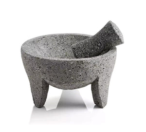Molcajete Moderno mortar & Pestle For Salsas & Spices From Mexico Handmade New