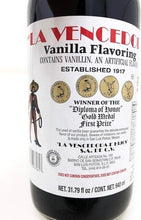 Load image into Gallery viewer, 3 X La Vencedora Mexican Vanilla Glass Bottle 31oz