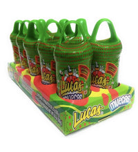 Load image into Gallery viewer, 2 X Lucas Muecas Pepino Pickle Flavored Lollipop W/Chili Powder Mexican Candy