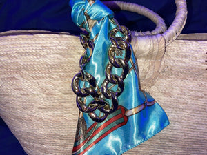 Mexican Straw Beach Tote Shopper Summer Bag Rhinestones Decor New B