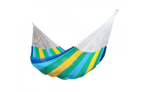 14 Ft King Size Hammock Hamaca Mexico Handmade Threaded Patio Camping New