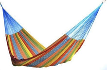 Load image into Gallery viewer, 14 Ft King Size Hammock Hamaca Mexico Handmade Threaded Patio Camping New