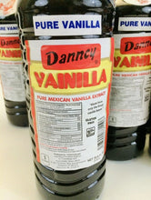 Load image into Gallery viewer, 12 X Dark Danncy Pure Mexican Vanilla Extract 33oz 1L Plastic Bottle From Mexico