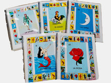 Load image into Gallery viewer, Book Spiral 40 Boards Loteria Bingo Free Toma Todo Mexican Toy Family Game New