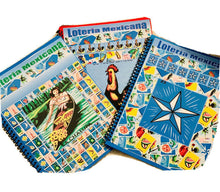 Load image into Gallery viewer, Book Spiral 40 Boards Loteria Bingo Free Toma Todo Mexican Toy Family Game New