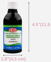 Load image into Gallery viewer, 2 X FRESA Strawberry DEIMAN SABOR FLAVOR COLOR AROMA CONCENTRATE 4.1 oz