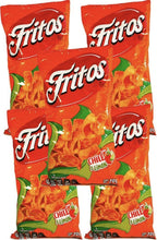 Load image into Gallery viewer, Sabritas Fritos Chile y Limon 60g Box With 5 bags papas snacks Mexican Chips