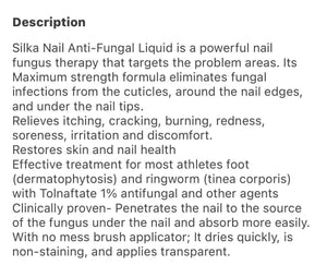 Silka Max Strength Antifungal Liquid, 0.45 oz