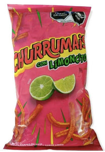 Sabritas Churrumais con Limoncito Box W/3 bags papas snack Mexican Chips