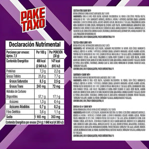 Paketaxo Xtra Flamin' Hot BIG 215g Pack of 3 papas snack Mexican chips