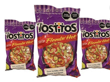 Load image into Gallery viewer, Sabritas Tostitos Hot  BIG 175g Pack of 3 papas snack Mexican chips