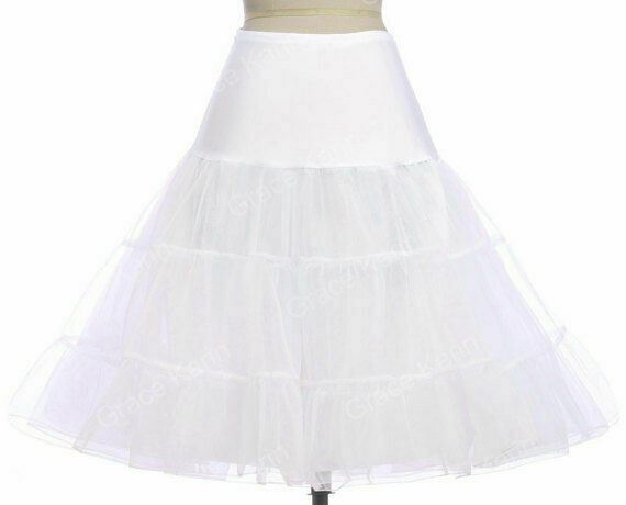 womens crinolina crinoline petticoat xs-xl gown costume quincenera dress new