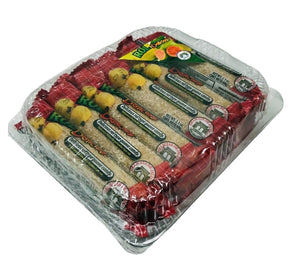 2 X ROLL GUAVA ROLL guayaba rollo dulcemexicano TRAY 12CT Each