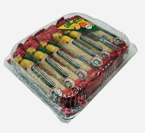 2 X ROLL GUAVA ROLL guayaba rollo dulcemexicano TRAY 12CT Each