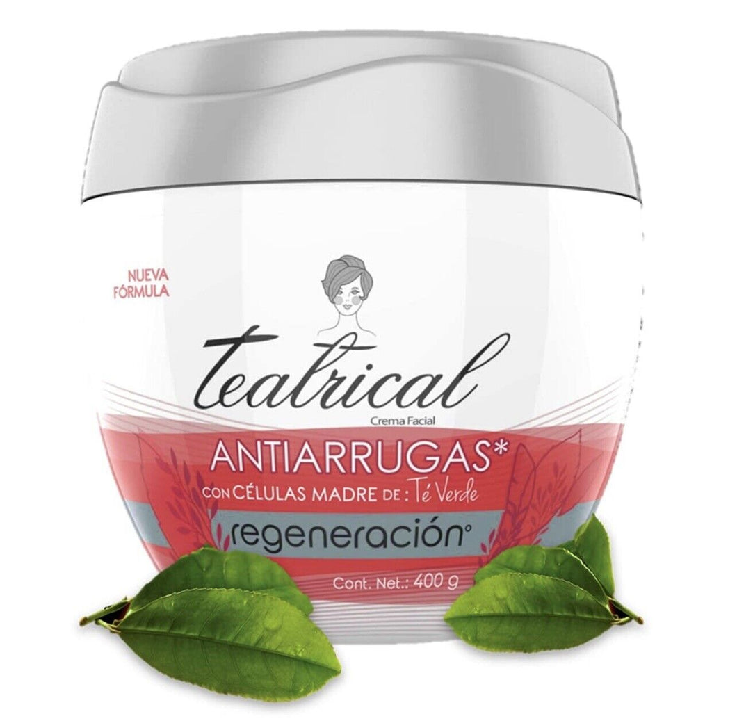 2 X teatrical crema facial face cream anti-aging antiarrugas 400g