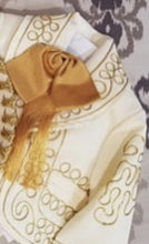 Load image into Gallery viewer, Beige Gold Boys Toddlers Mariachi Folkloric Suit Set Mexico Fiesta Dance Costume