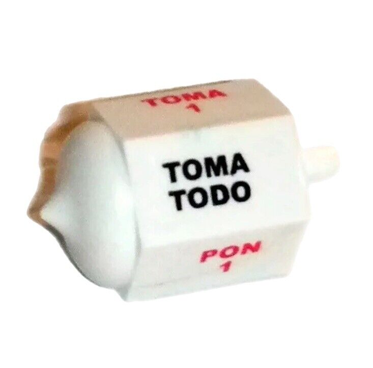 2 X Plastic Toma - Todo Mexican Traditional Toy From Mexico Family Game