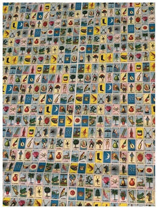 3 X MINI Authentic Mexican Loteria Bingo Chalupa Game Poster Make Boards