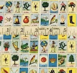 3 X MINI Authentic Mexican Loteria Bingo Chalupa Game Poster Make Boards