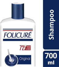 Load image into Gallery viewer, 2 x folicure shampoo original control caida biotina crecimiento 700ml each