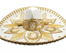 Load image into Gallery viewer, Mariachi Charro Authentic Mexican Sombrero Hat Accessory Folklorico New Medium