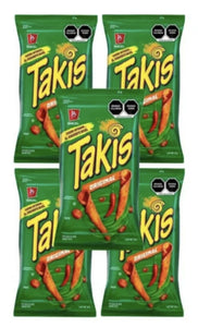 Barcel Takis Verde Original 70g Box 5 bags papas snack authentic from Mexico