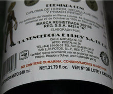 Load image into Gallery viewer, 3 X La Vencedora Mexican Vanilla Pura Glass Bottle 31oz Each From Mexico