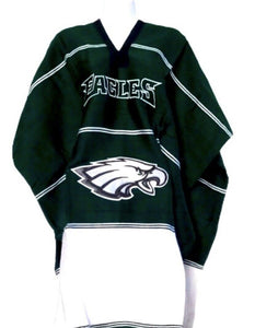Philadelphia Eagles Unisex Adult One Size Zarape Serape Poncho NWOT