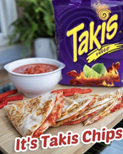 Load image into Gallery viewer, Barcel Takis Fuego 56g Box with 5 bags papas snack authentic from Mexico
