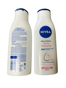 nivea crema ACLARADORA Brightening dark spots & wrinkles UVA UVB 400ml