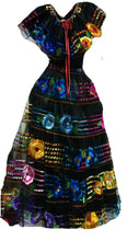 Load image into Gallery viewer, Chiapas Womens Folklorico Traditional Dance Fiesta Dress