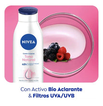Load image into Gallery viewer, nivea crema ACLARADORA Brightening dark spots &amp; wrinkles UVA UVB 400m Pack of 2