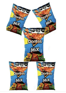 Doritos Mix Mexican Papas Chips Snack | 3D | Nacho |Dinamita | 75g Ea.