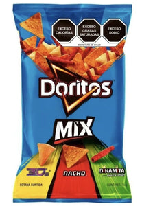 Doritos Mix Mexican Papas Chips Snack | 3D | Nacho |Dinamita | 75g Ea.
