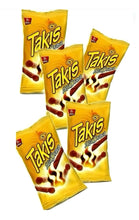 Load image into Gallery viewer, Barcel Takis Salsa Brava 56g Box w/5 bags papas snack authentic from Mexico