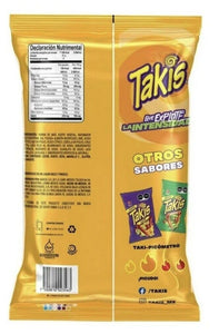 Barcel Takis Salsa Brava 56g Box w/5 bags papas snack authentic from Mexico