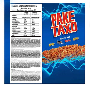 Paketaxo Quexo BIG 215g Pack of 3 papas snack Mexican chips