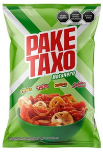 Paketaxo Botanero 75g Box W/5 Bags Papas Snack Authentic Mexican Chips
